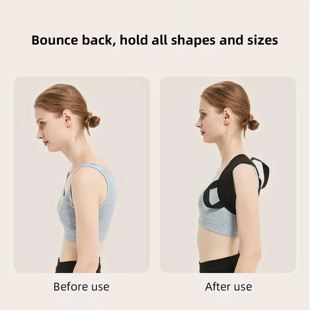 Posture Corrector for Women and Men, Adjustable Back Brace