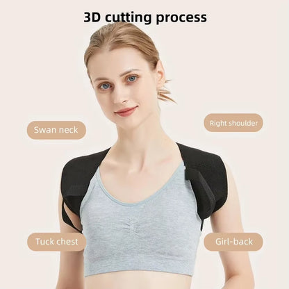 Posture Corrector for Women and Men, Adjustable Back Brace