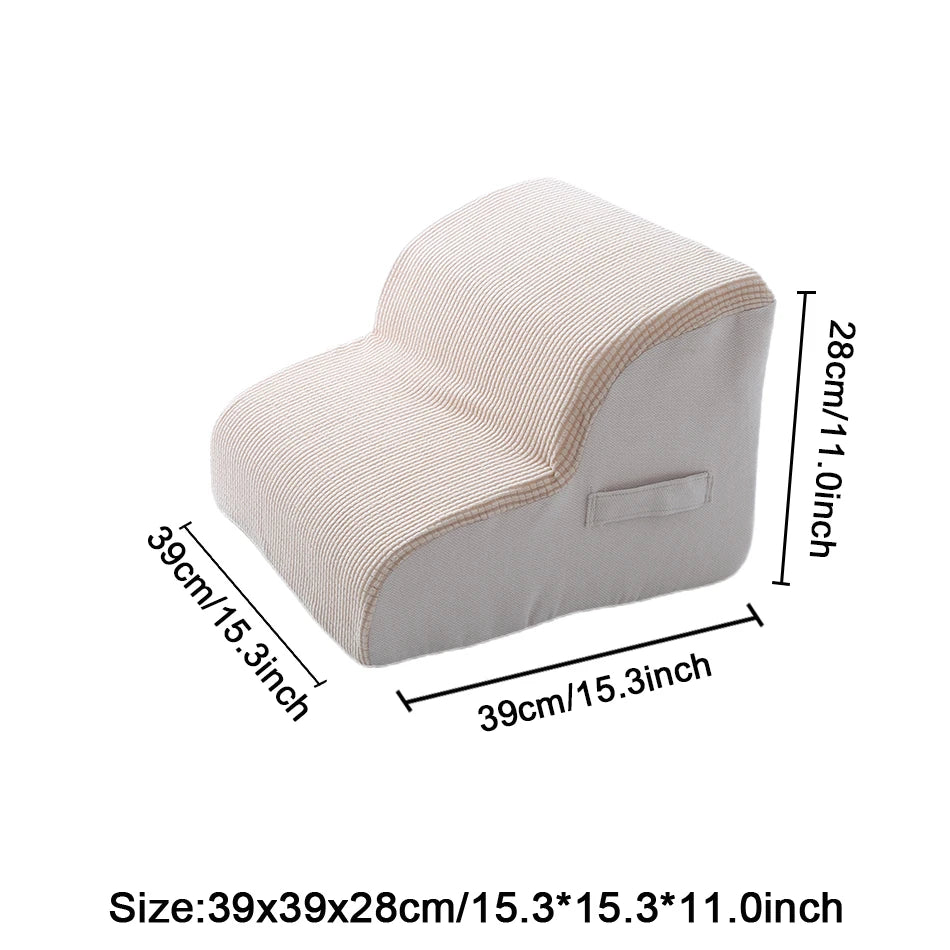 ComfyClimb Pet Stairs — Non-Slip Foam Steps for Dogs & Cats