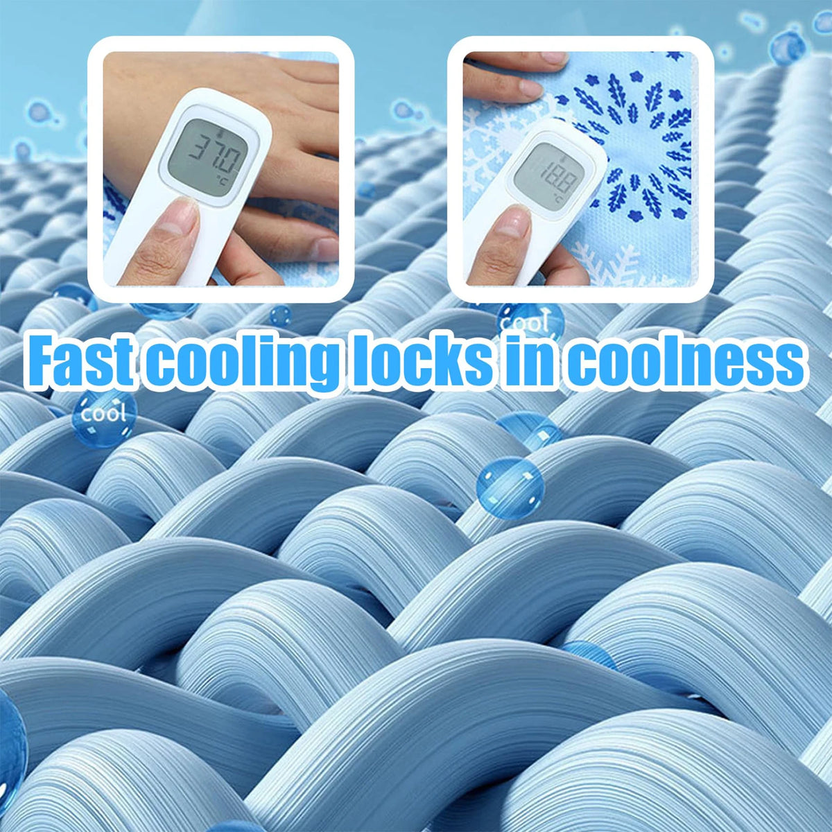 Dog Cooling Mat Gel Self-Cooling Pad